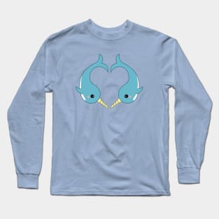 Narwhal heart Long Sleeve T-Shirt